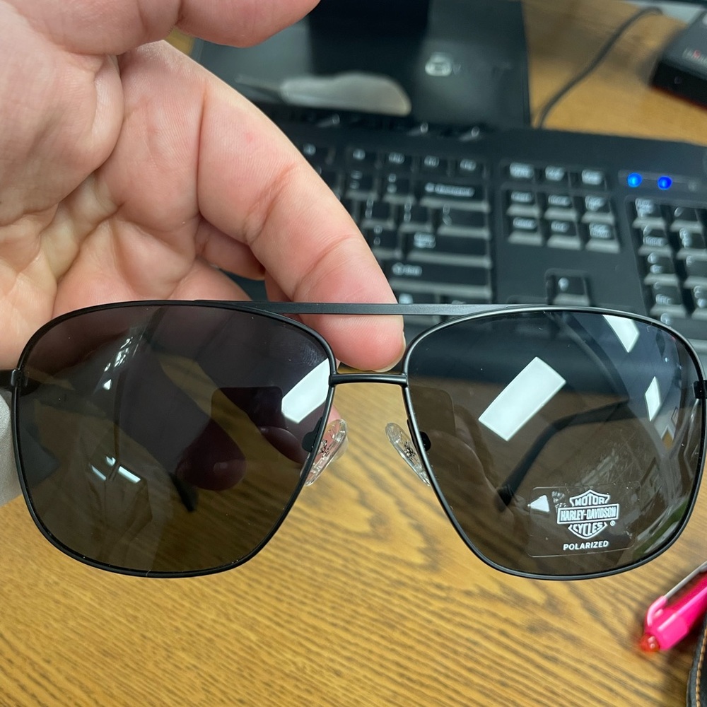 Harley-Davidson Polarized Aviator Sunglasses